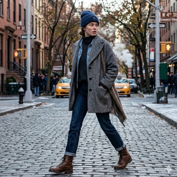 ATM Anthony Thomas Melillo Jackets & Blazers - ATM Anthony Thomas Melillo Heathered Gray Oversized Fleece Over Coat Small